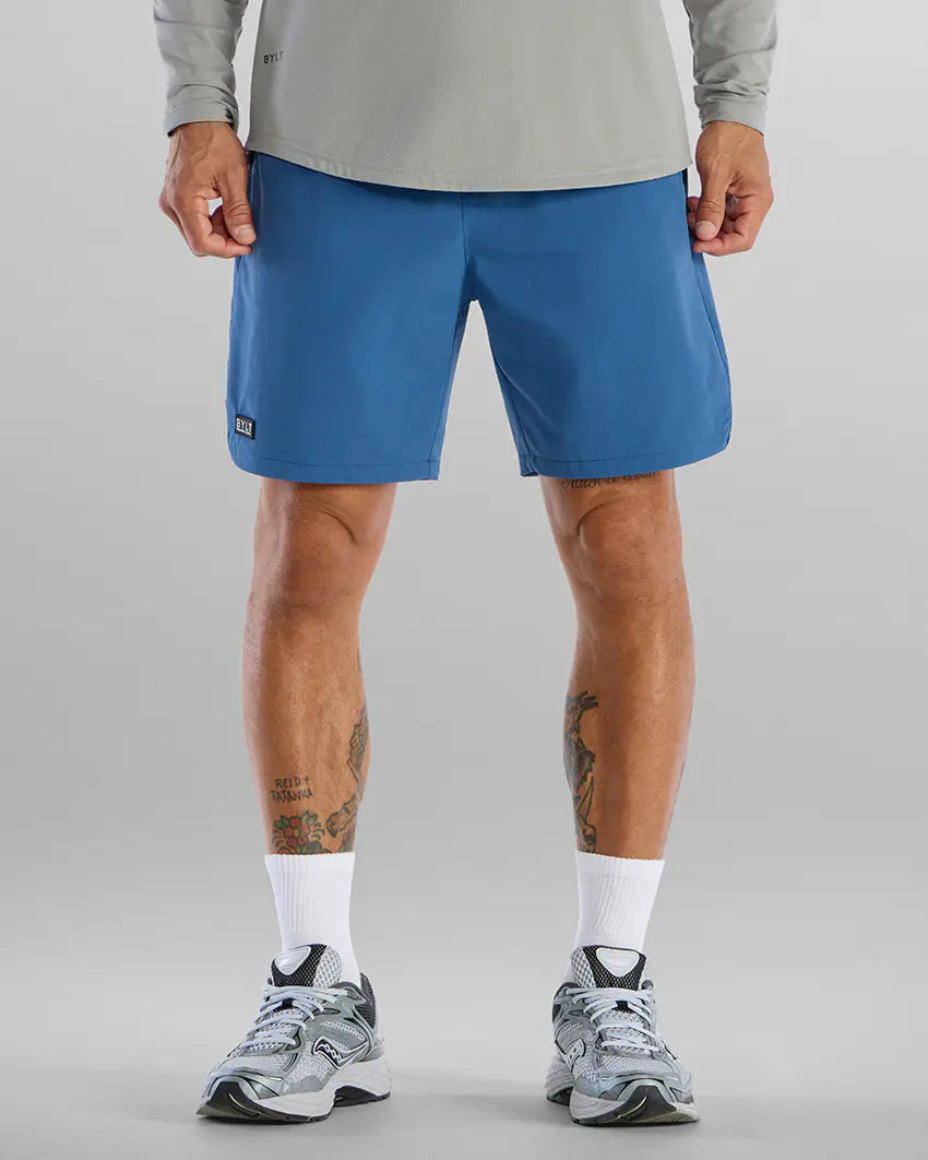 The BIOS Short - Light Navy Liner 5.5"