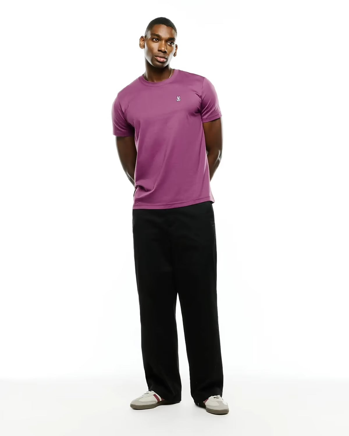 Men's Classic Crew Neck Tee - Grape Kiss
