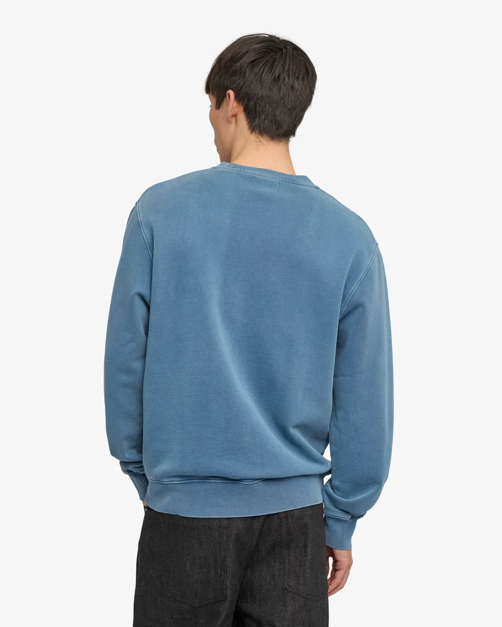 Classic Organic Crew - Faded Indigo