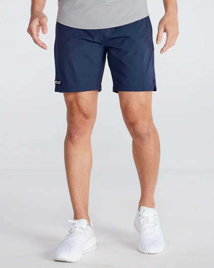 The BIOS Short - Navy Liner 7"