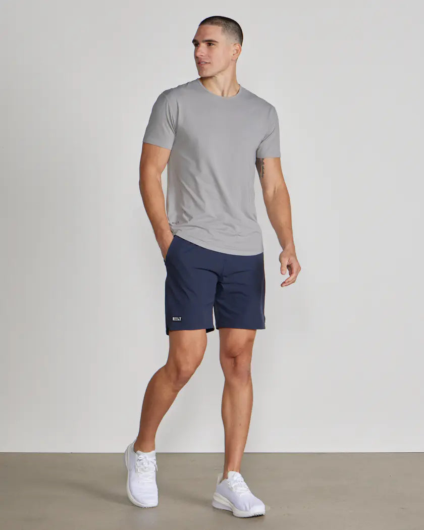 The BIOS Short - Navy Liner 7"