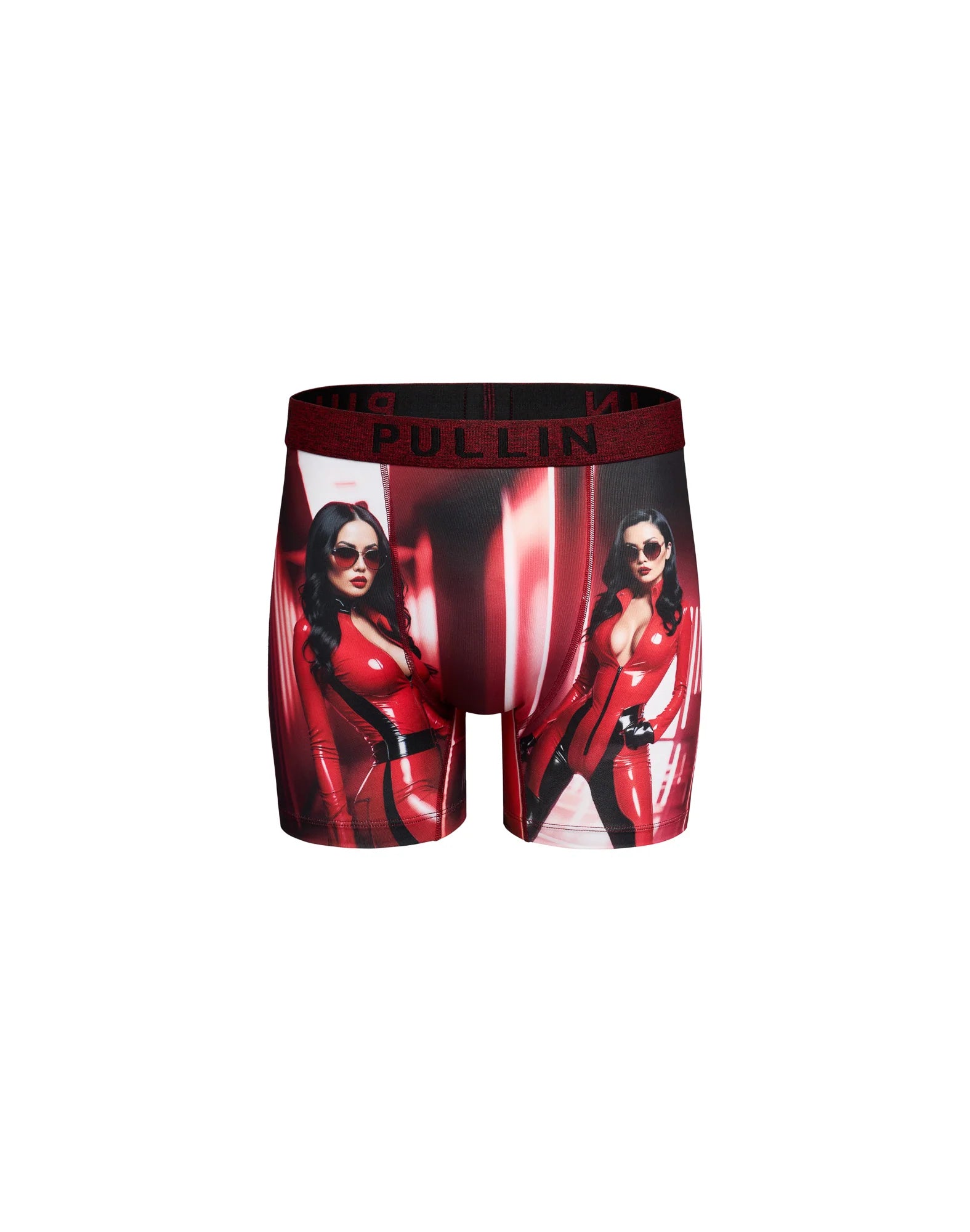 Red Long Boxer Shorts