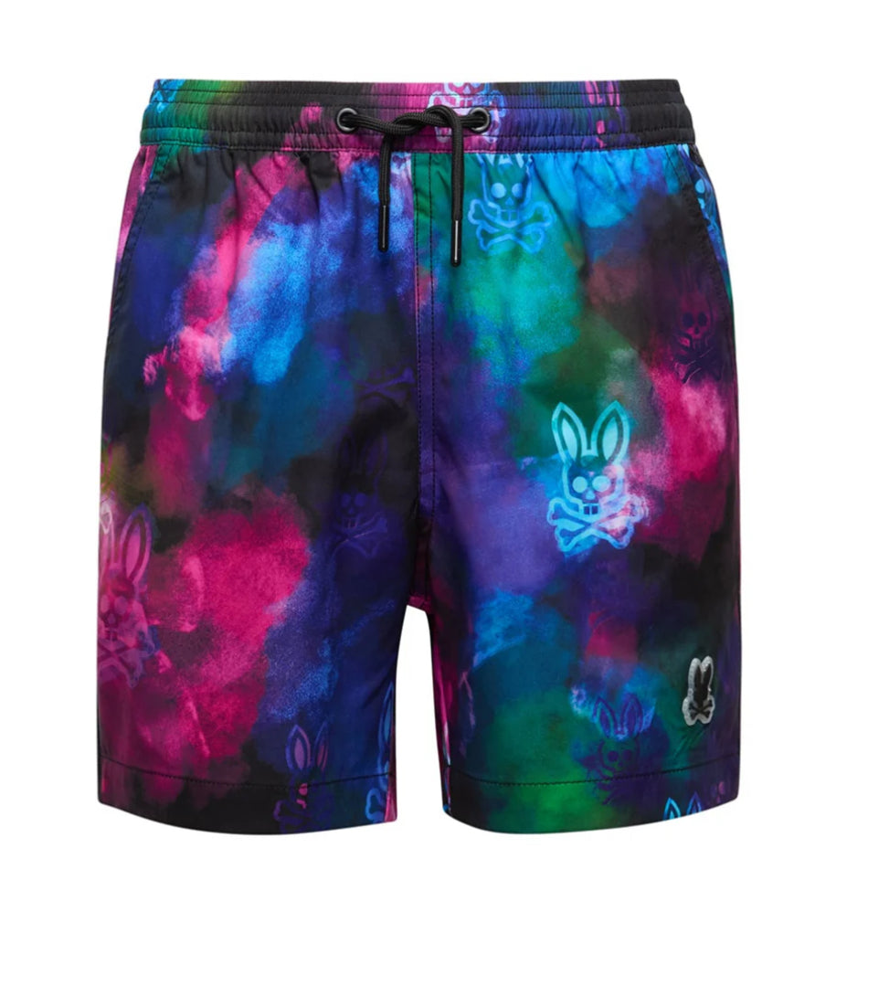 Mens Dokos Printed Swim Trunks