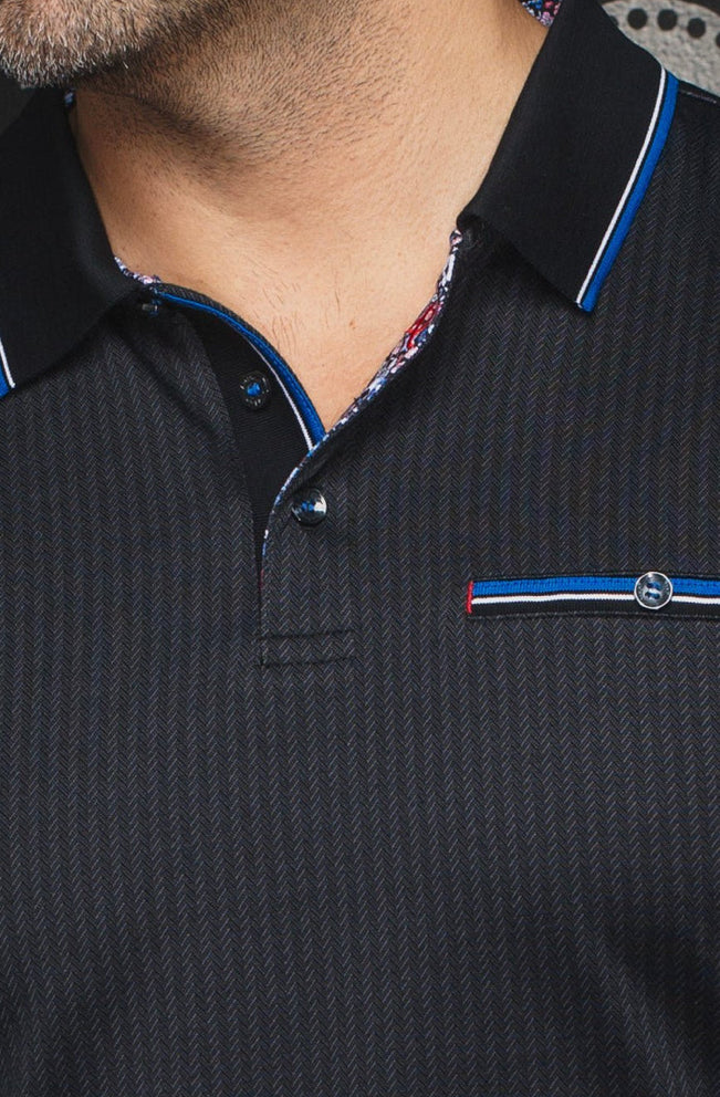 POLO | MAYBERRY, BLACK