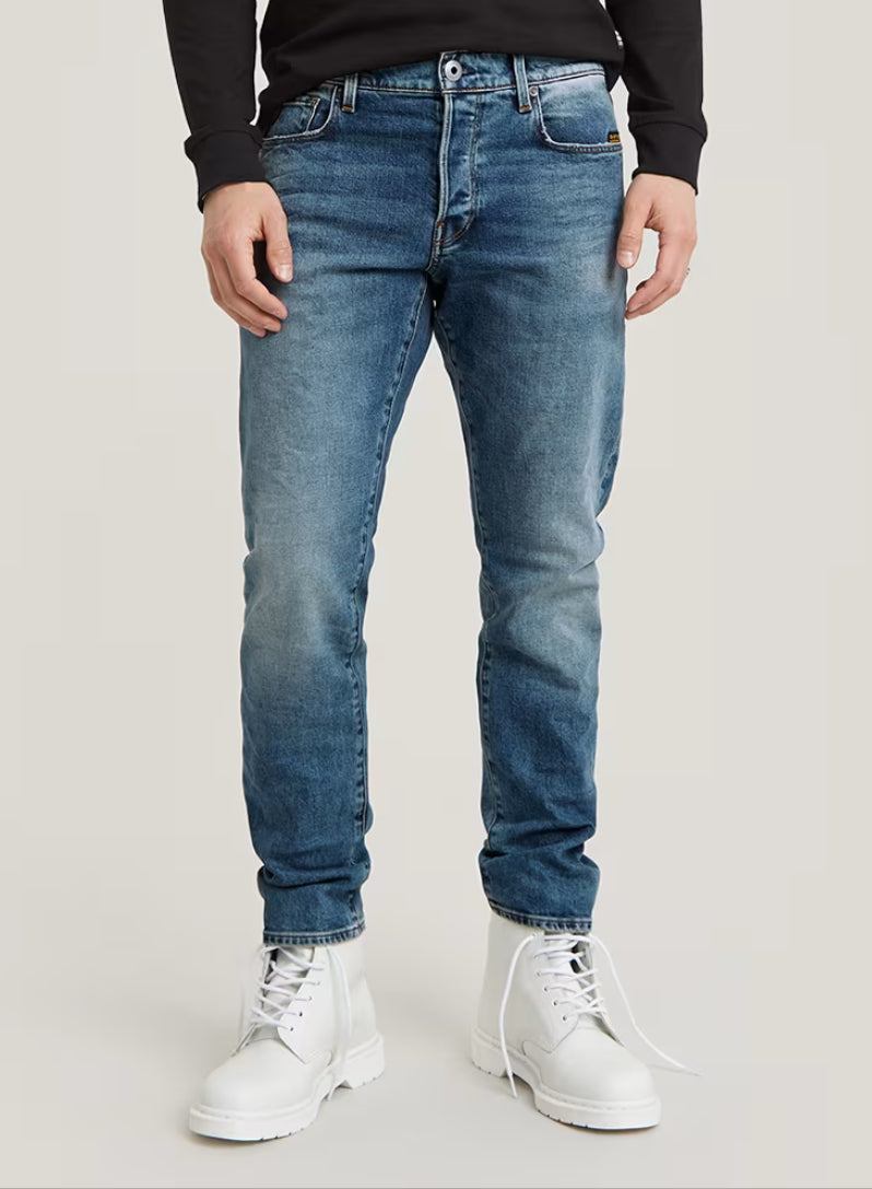 3301 Regular Tapered Jeans - Vintage Azure