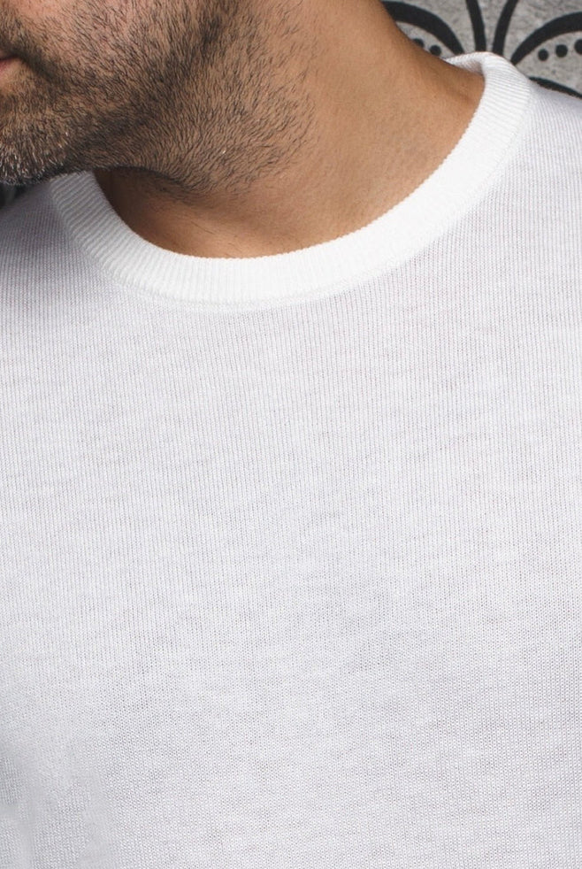 MÉRINO WOOL SWEATER | MARINI, CREAM