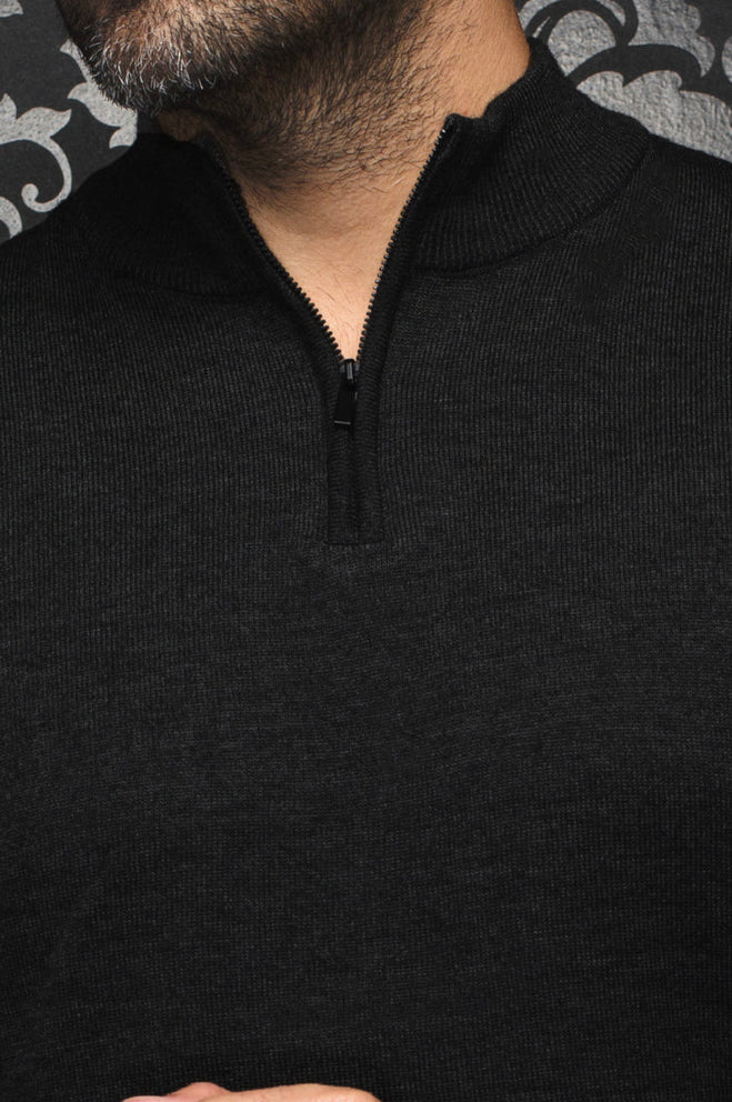MESTA SWEATER MERINO WOOL , BLACK