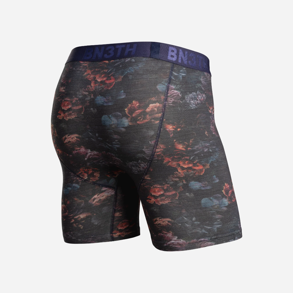 Classic Icon Boxer Brief Dark Floral - Dark Navy