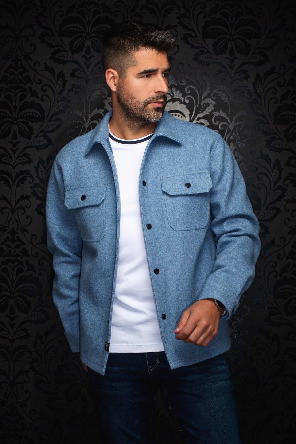 OVERSHIRT | DANALI, LIGHT BLUE