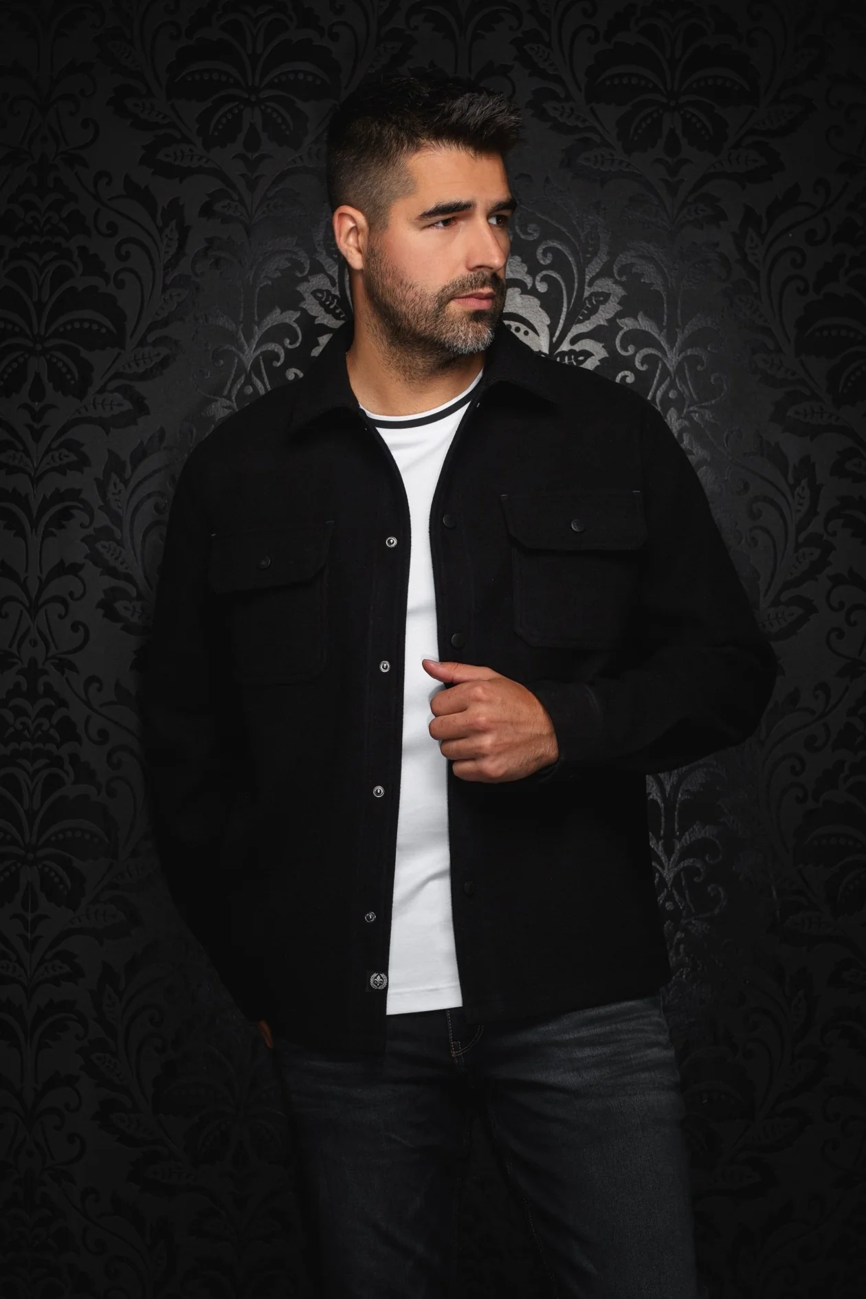 OVERSHIRT | DANALI, BLACK