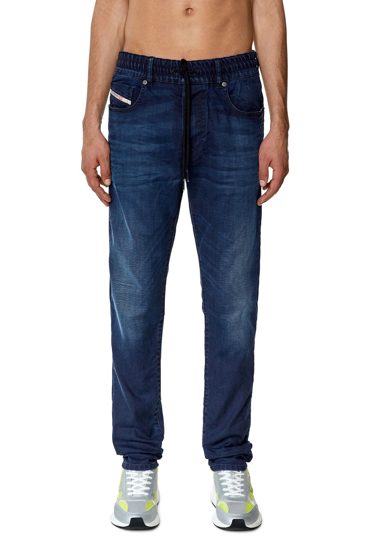 D-Strukt 068FB Slim Joggjeans Dark Blue