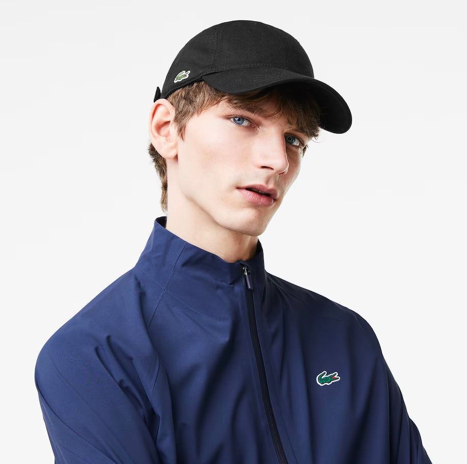 Organic Cotton Twill Cap Black