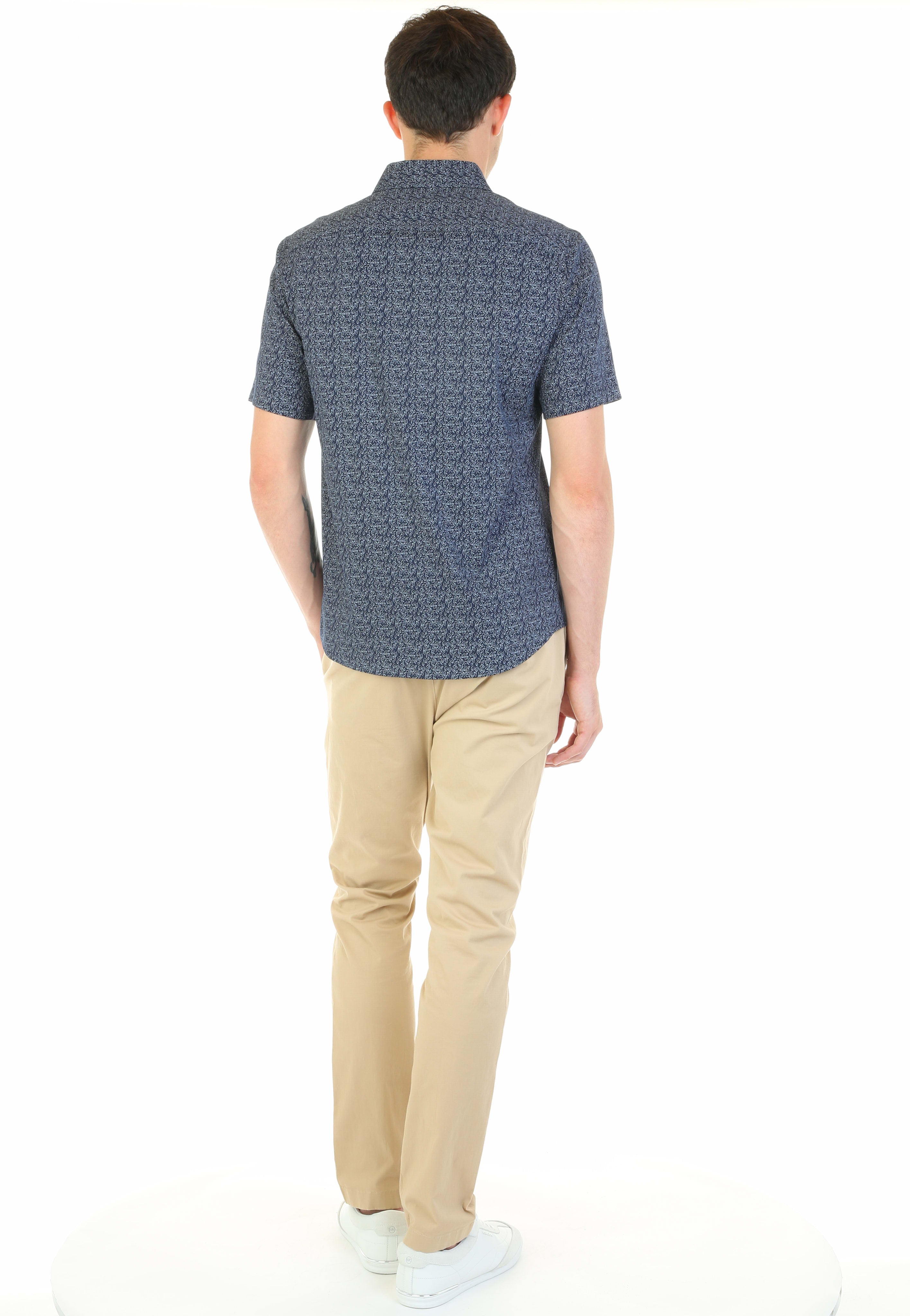 Shirt Short Sleeve - Blue