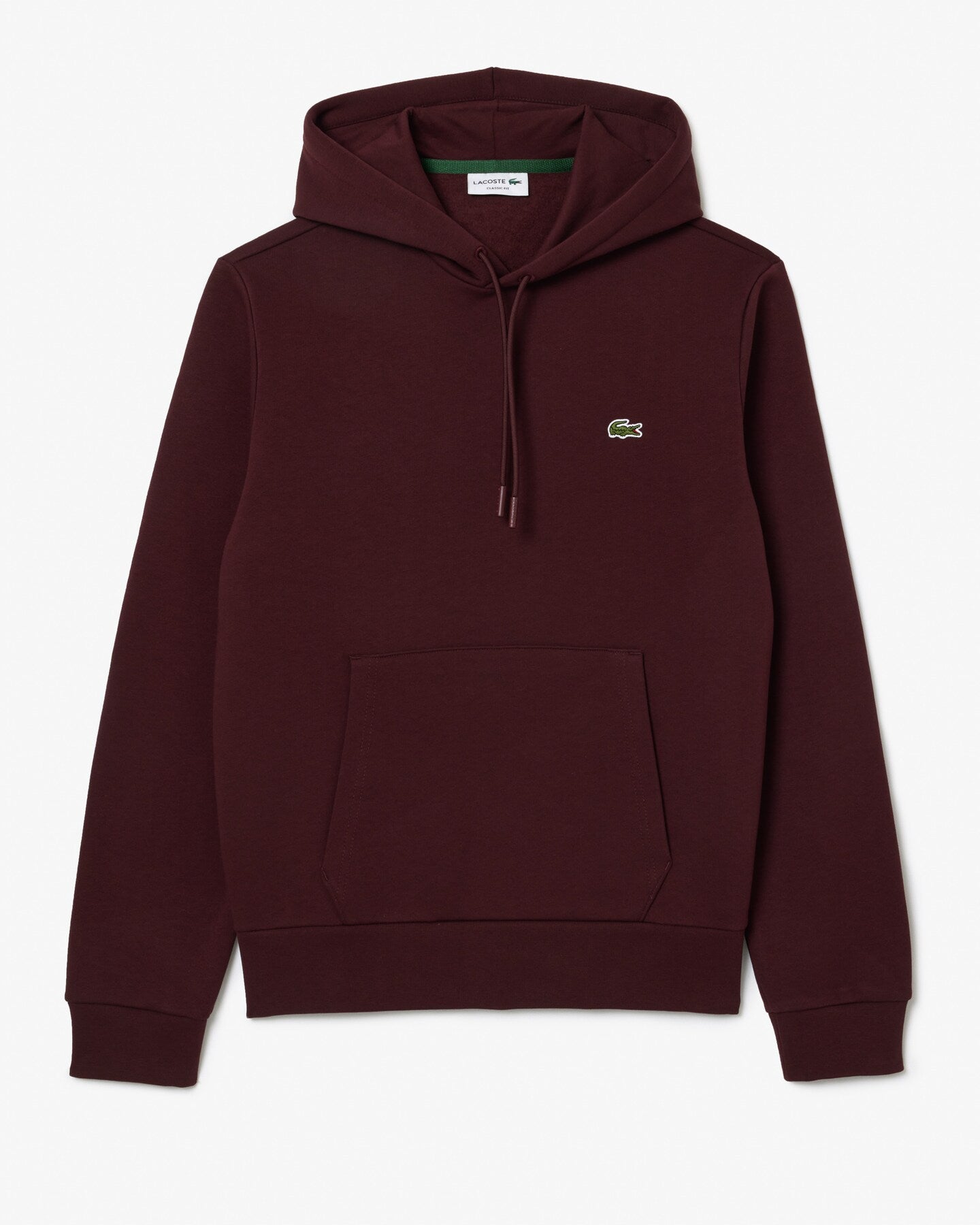 FLEECE HOODIE - Bordeaux