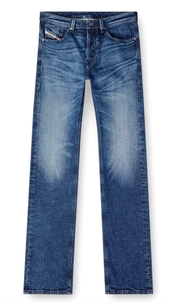 Regular Jeans Low Waist 1985 Larkee - 09L51 Dark Blue