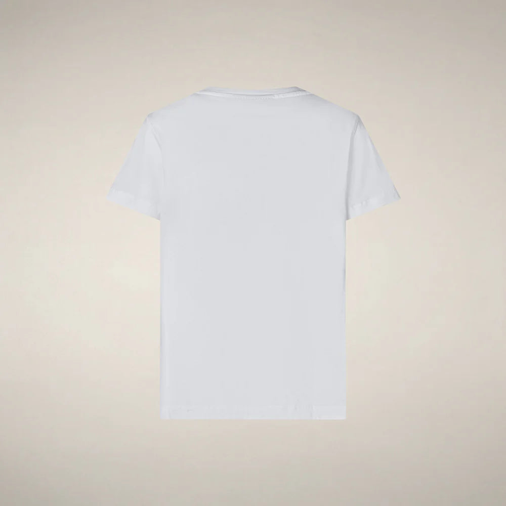 Mens T-shirt mod. Asa Logo in white