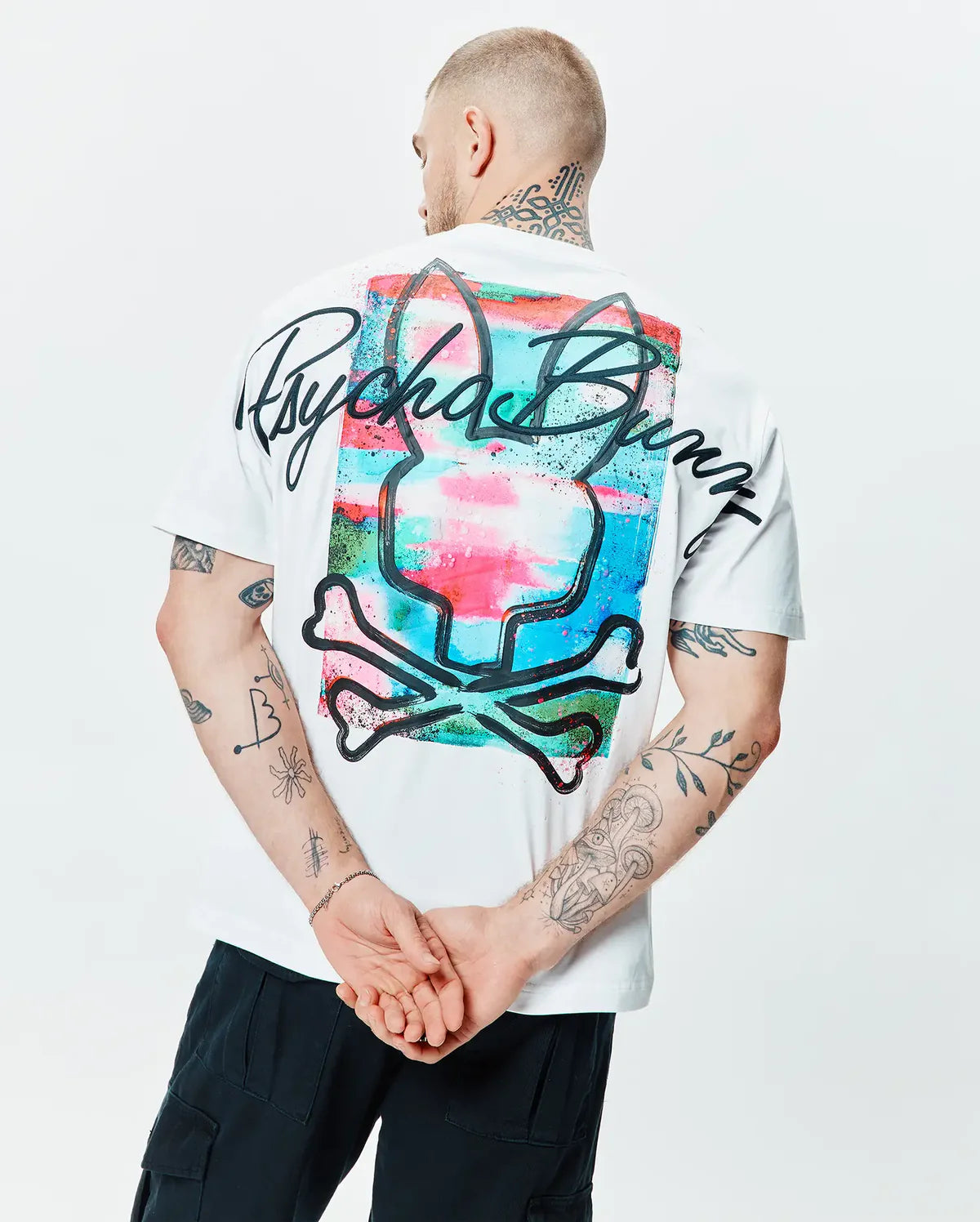 Mens Isaac Oversized Tee - White