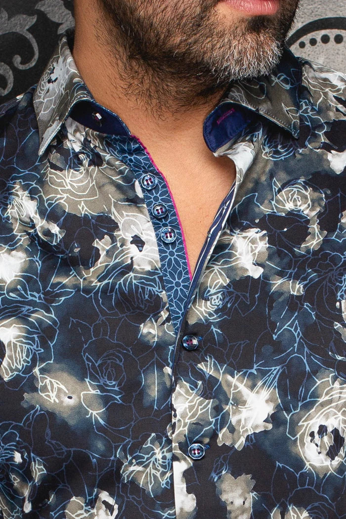 SHIRT | ROSARUGOSA, NAVY OLIVE