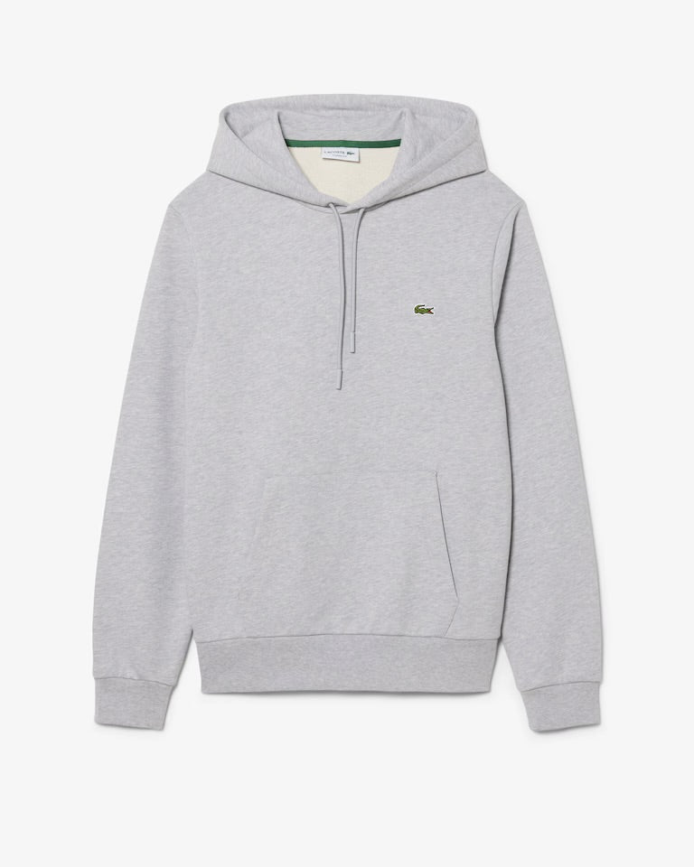 Men's Cotton Fleece Hoodie - Grey