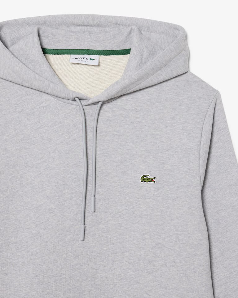 Men's Cotton Fleece Hoodie - Grey