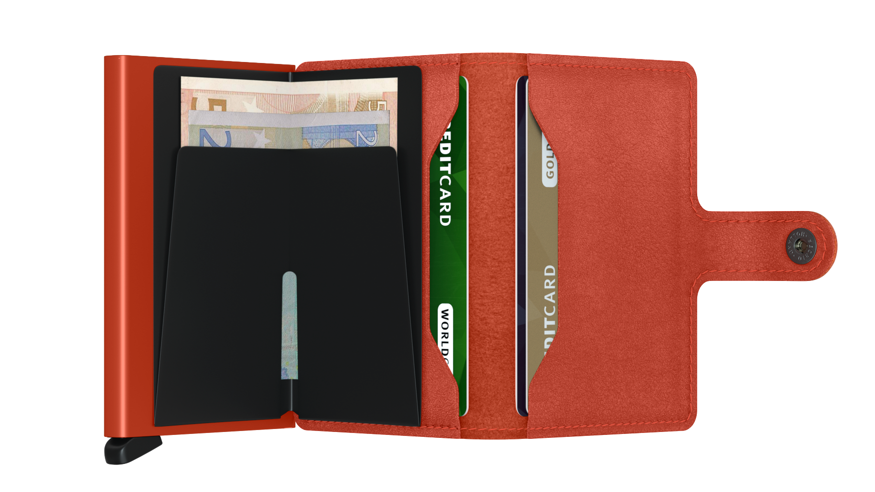 Miniwallet Original Orange RFID Secure