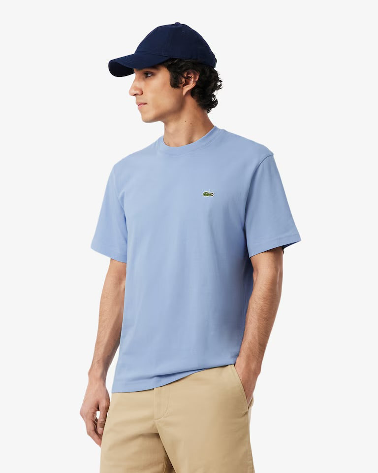 Men's Cotton T-Shirt - Light Blue