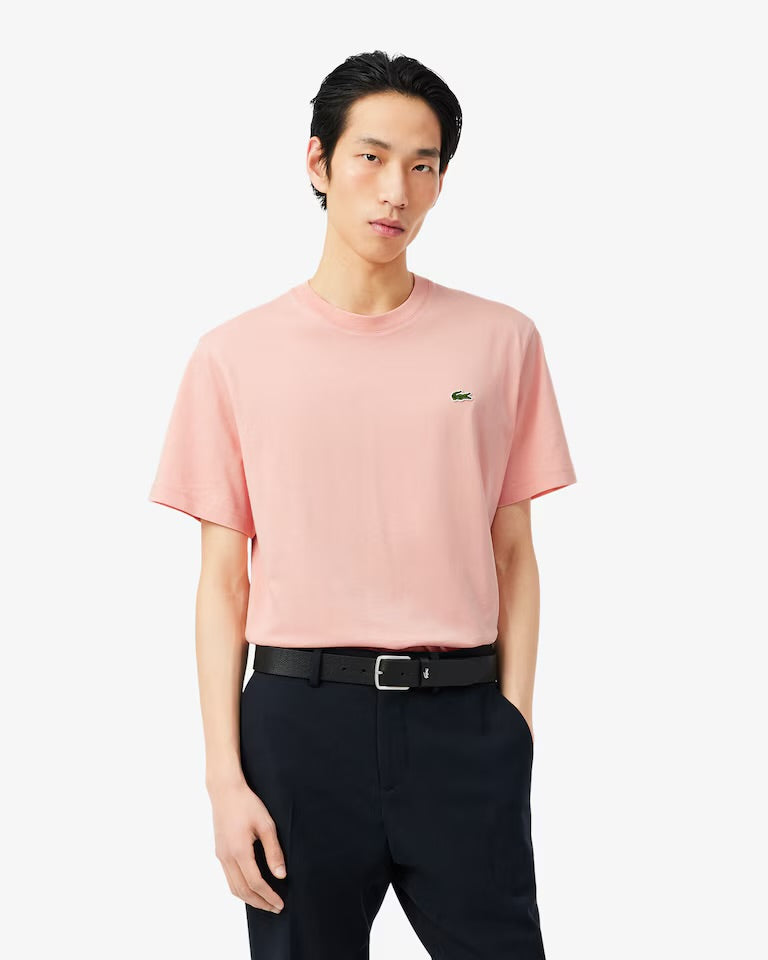 Men's Cotton T-shirt - Coral Pink