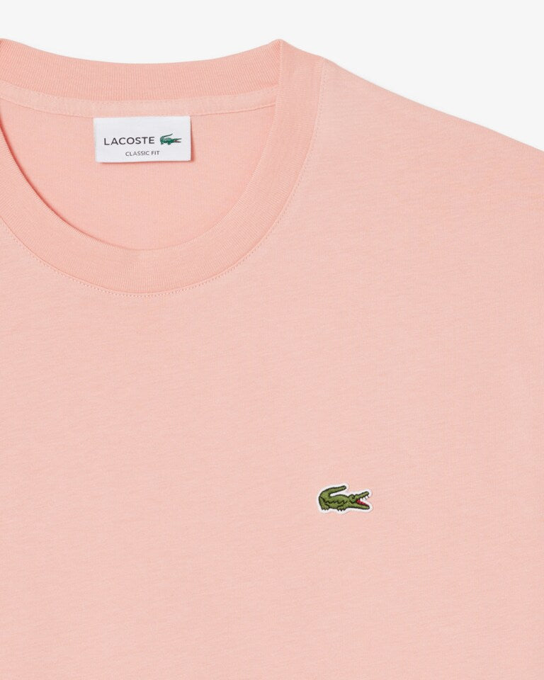 Men's Cotton T-shirt - Coral Pink