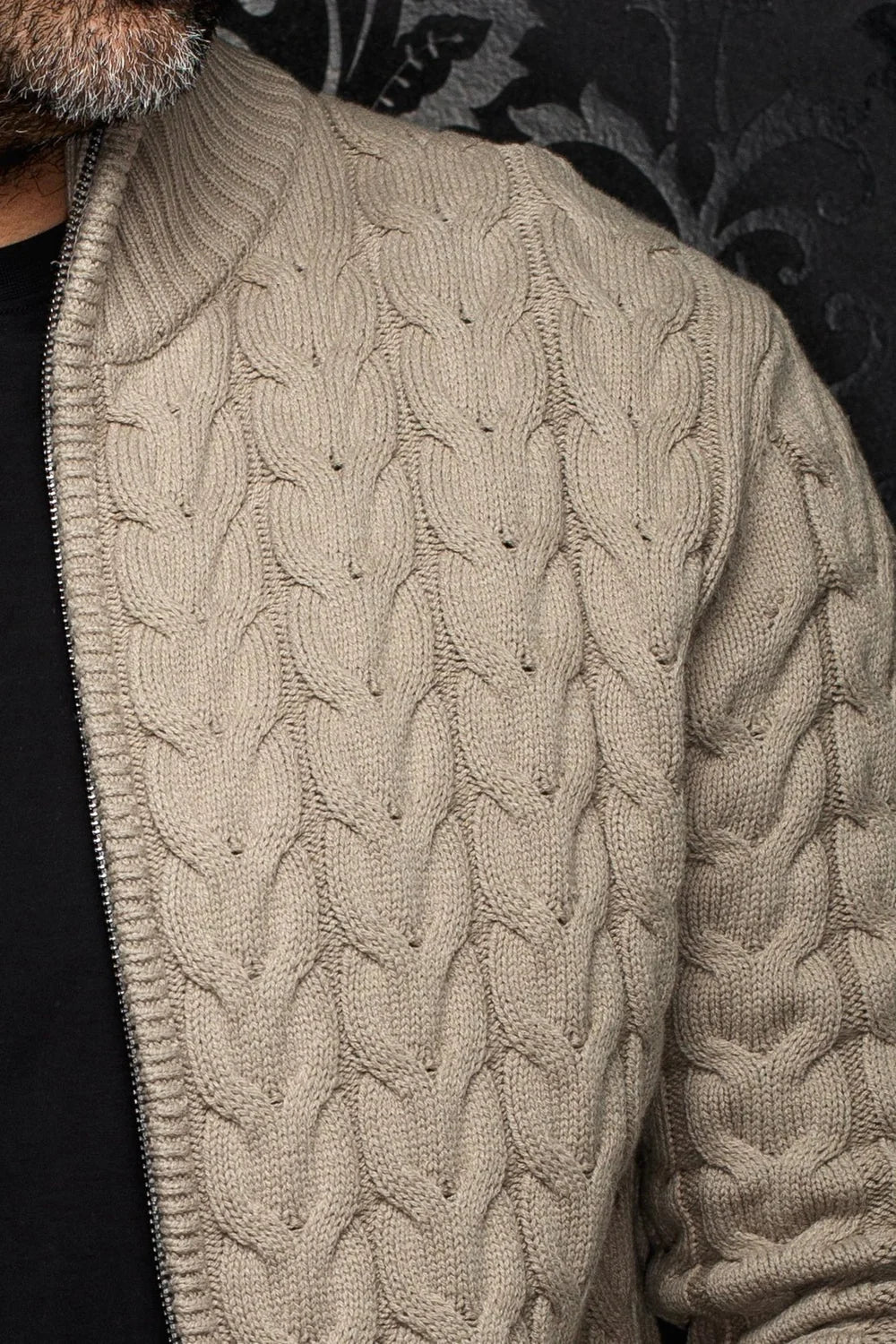 MERINO WOOL SWEATER | TROMSO, Stone