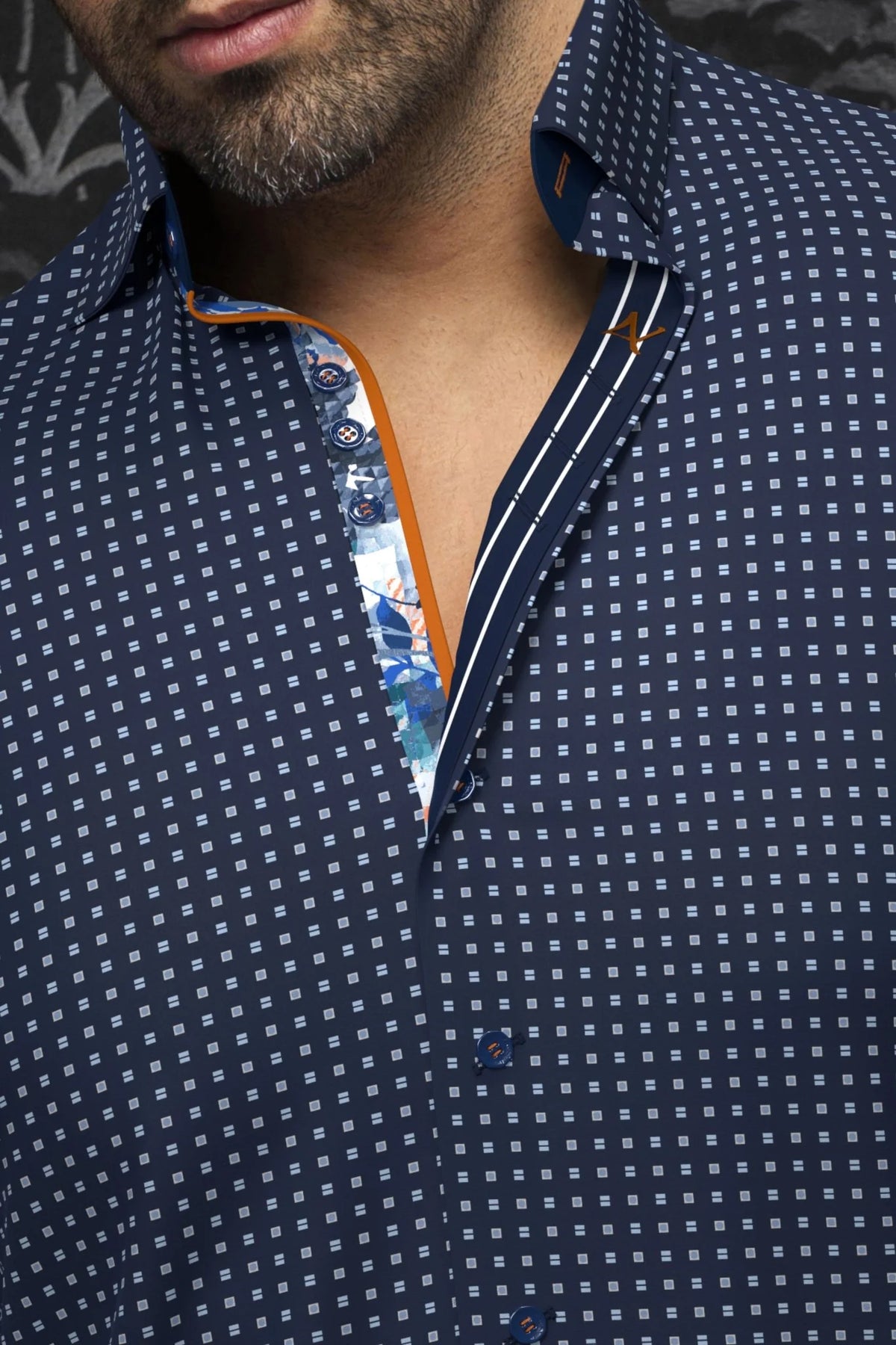 ARLO SHIRT, NAVY