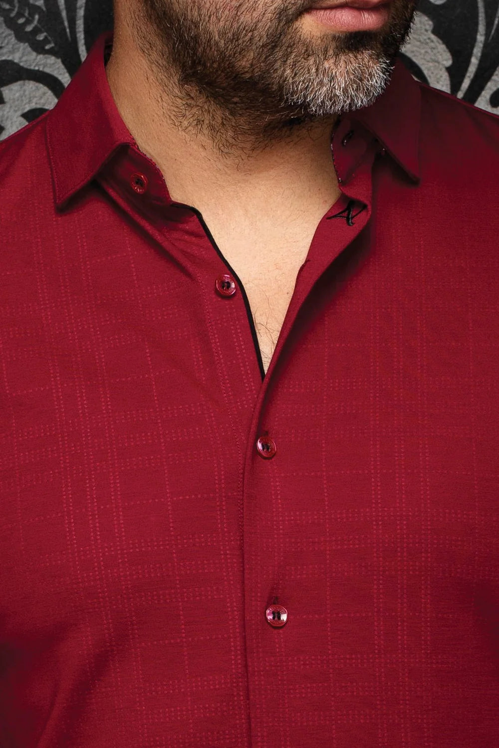SHIRT | KAELAN, BURGUNDY