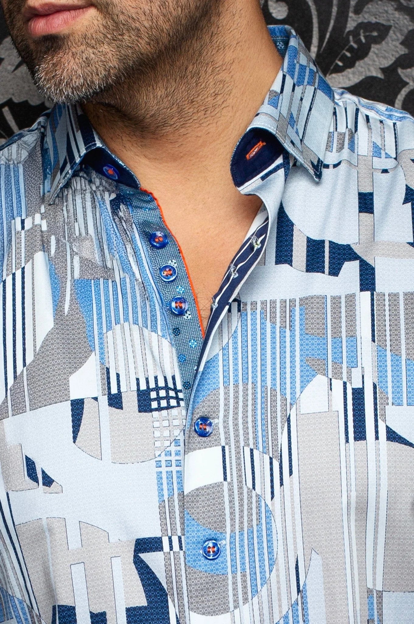 LAJEDO Shirt, Light Blue