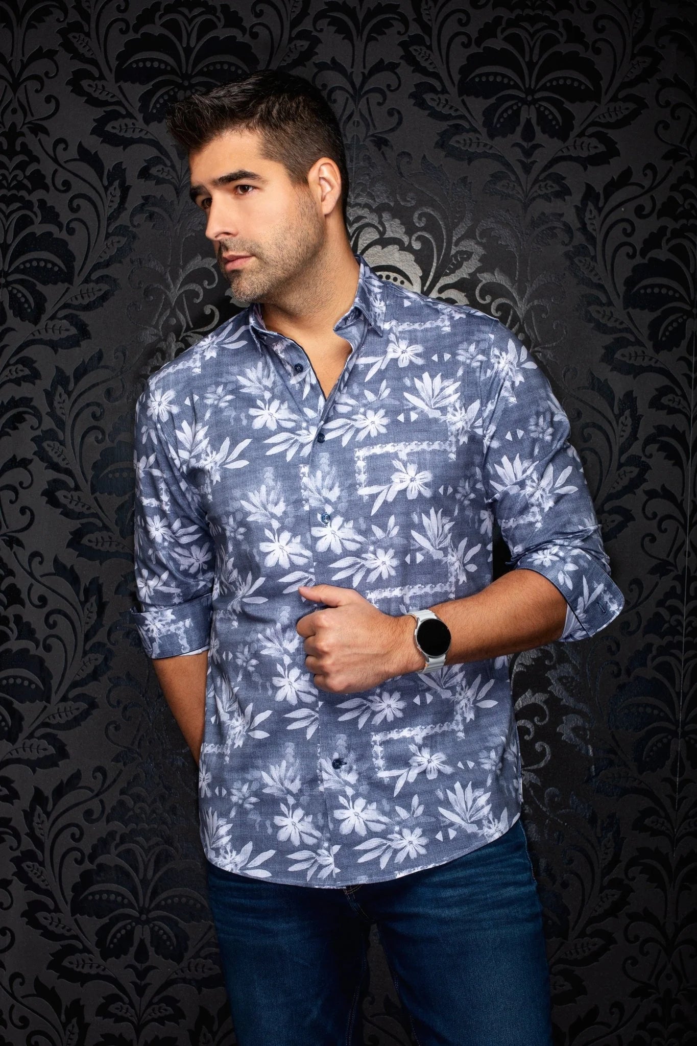 TRAVIS Shirt, Denim