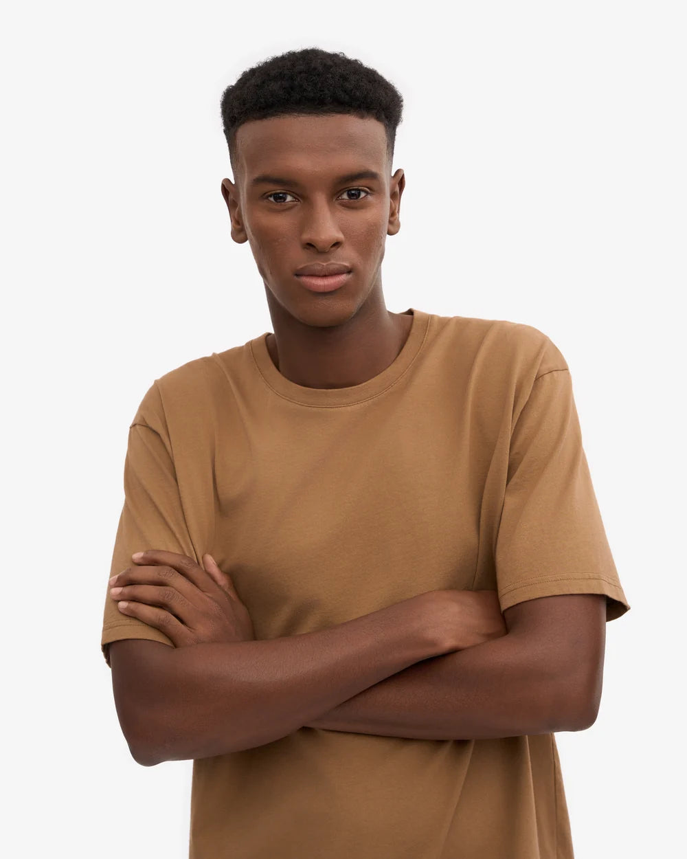 Classic Organic Tee - Sahara Camel
