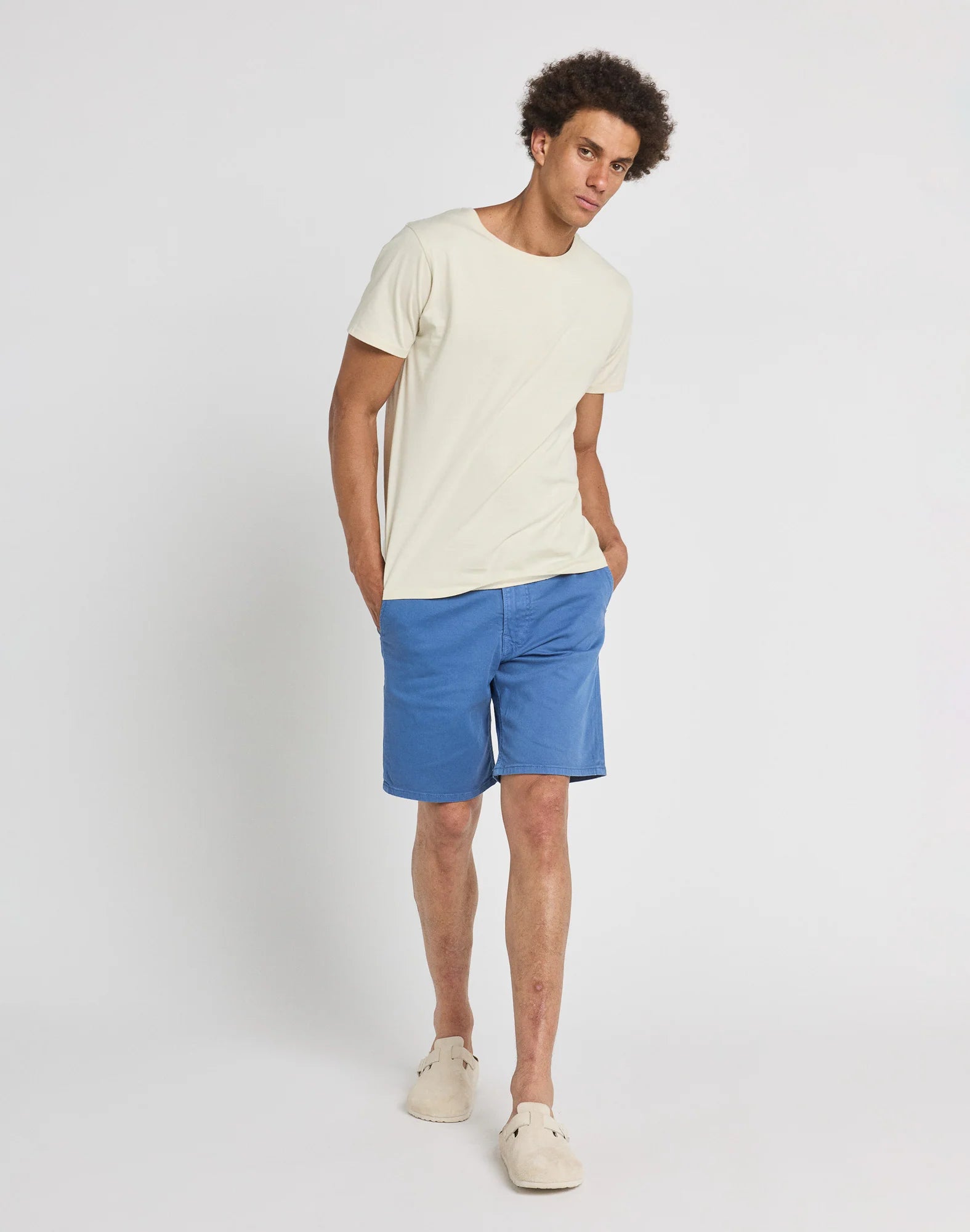 Chino Shorts - Aqua Blue