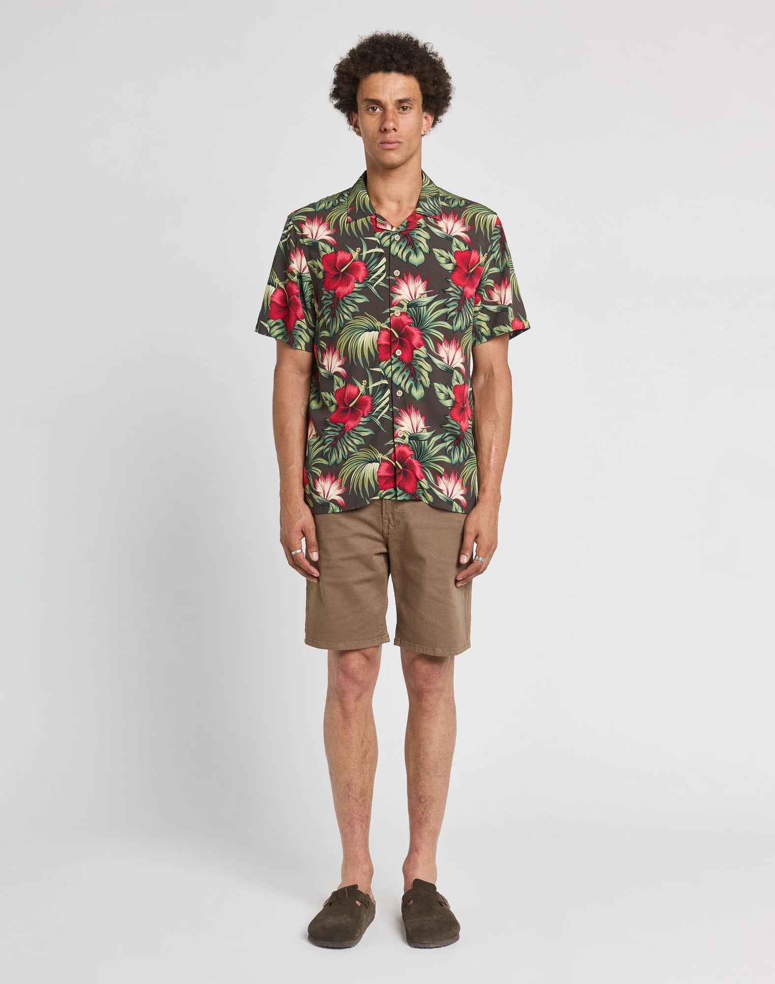 Chino Shorts - Teak Maroon