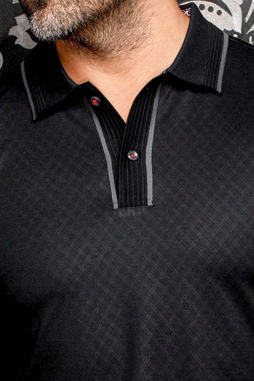 POLO LONG SLEEVES | KANT, BLACK