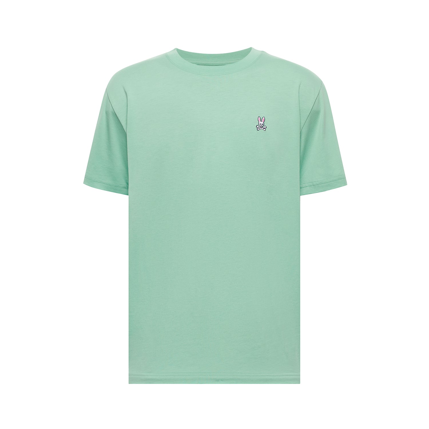 Mens Classic Crew Neck Tee - Light Grass Green