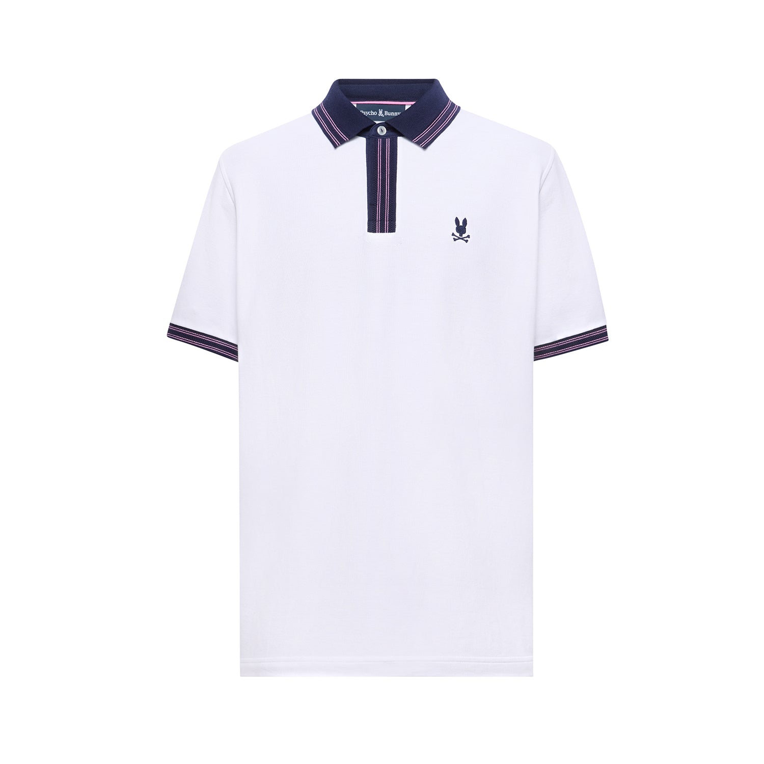 Mens Dax Pique Polo - White