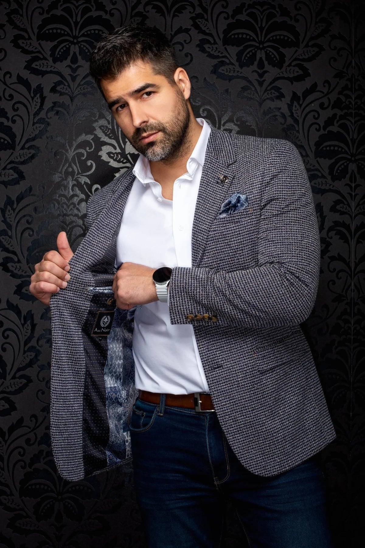 BLAZER | KONRAD, NAVY MIX