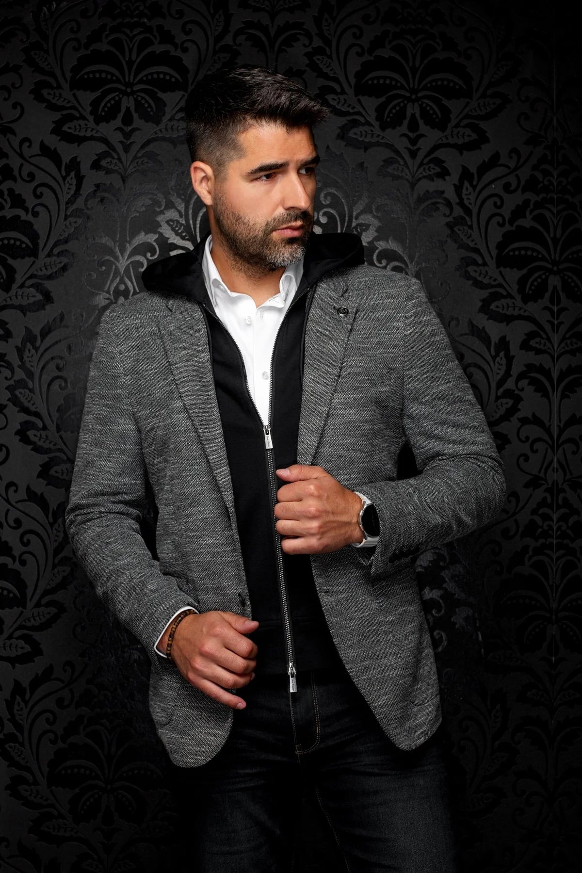BLAZER | NOAH-HOOD, Black