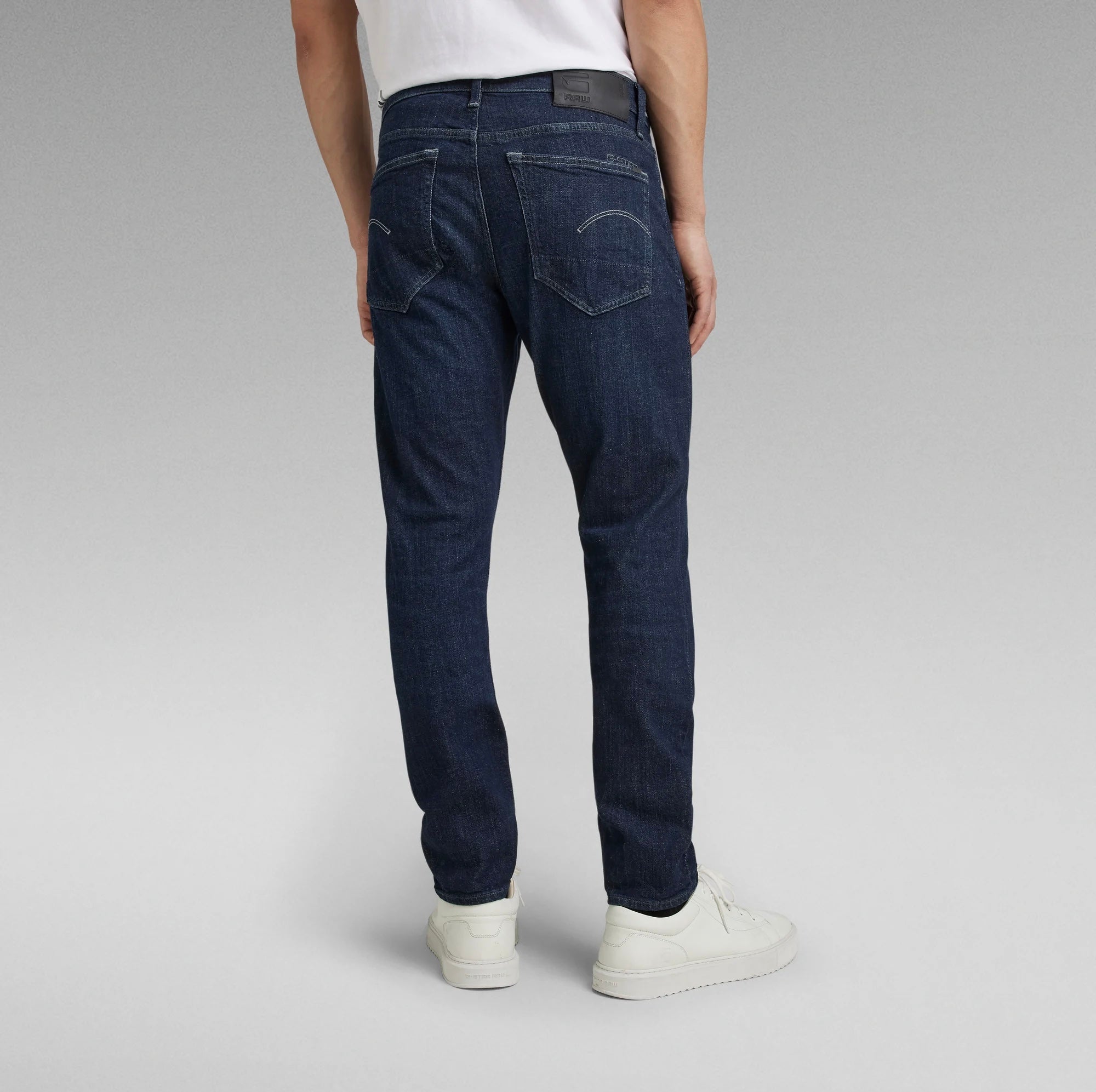 3301 Slim Denim Worn in deep Marine Jeans Organic Cotton