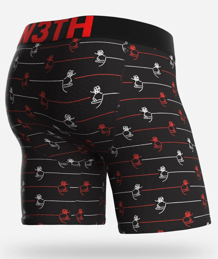 Entourage Boxer Brief 6.5” Bloom surfer Print Underwear