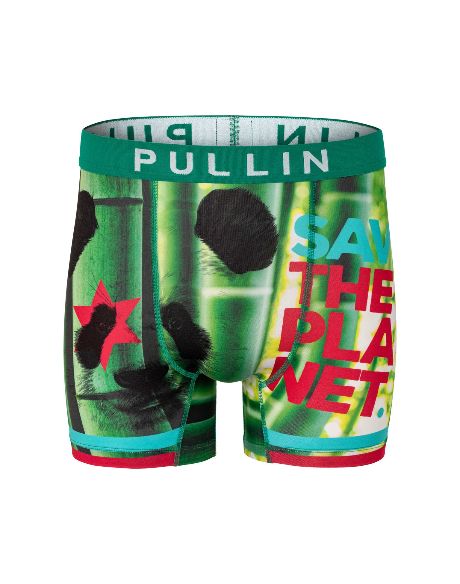 Fashion 2 Long Cut Save panda Print Underwear