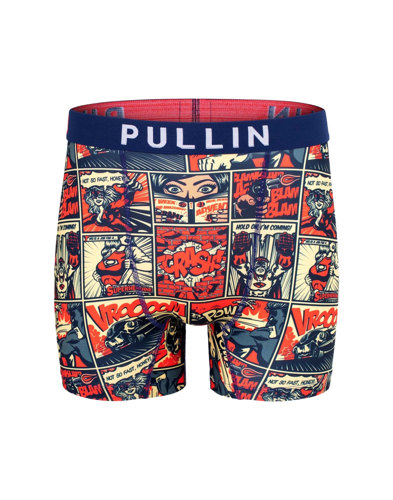 Fashion 2 Long Cut Comic Print Underwear