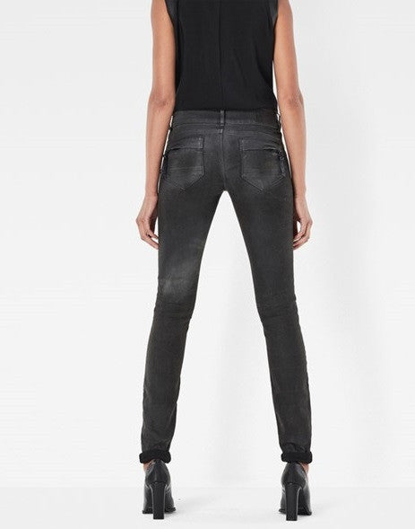 G-STAR Midge Cody Mid Waist Skinny - Cobler Smash women's