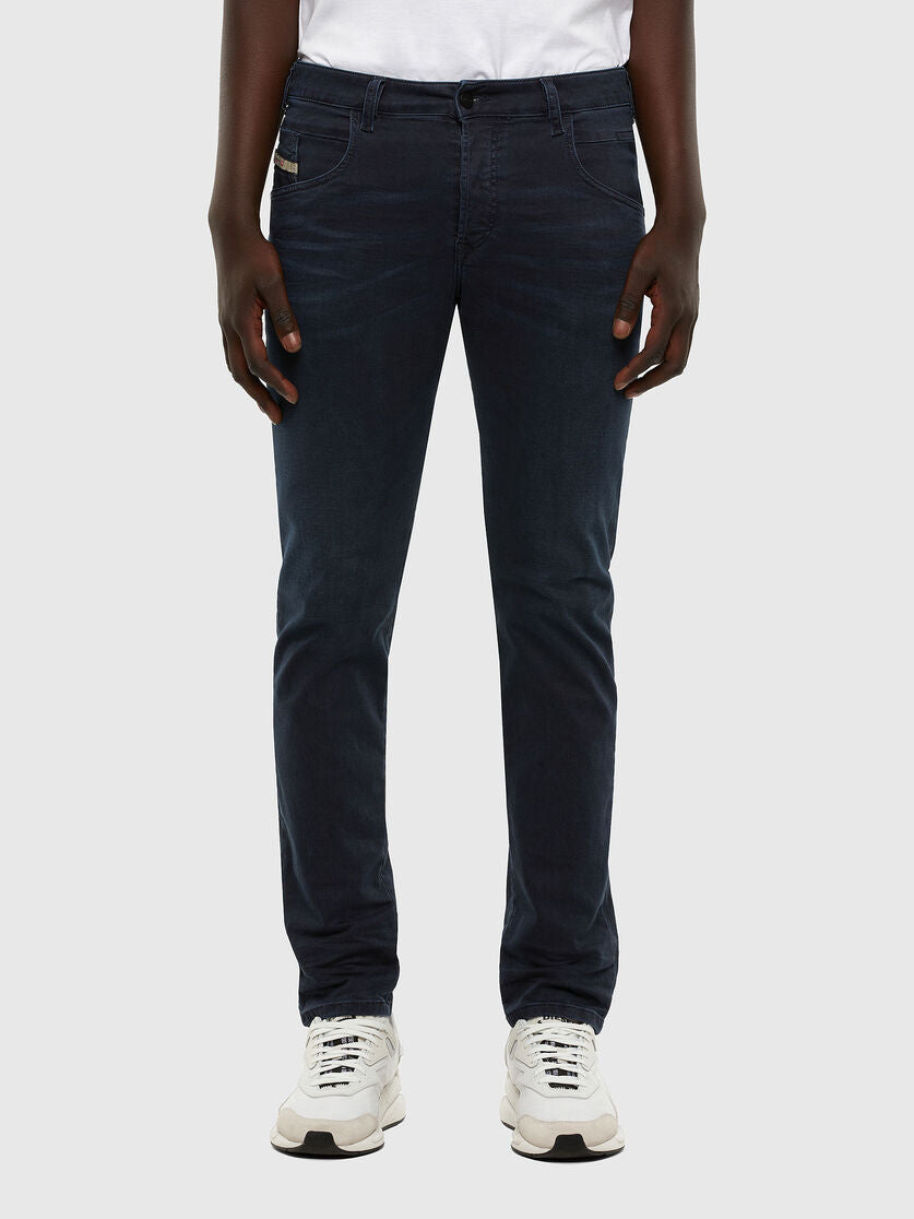 D-Bazer 0699P Tapered Stretch Blue Jeans