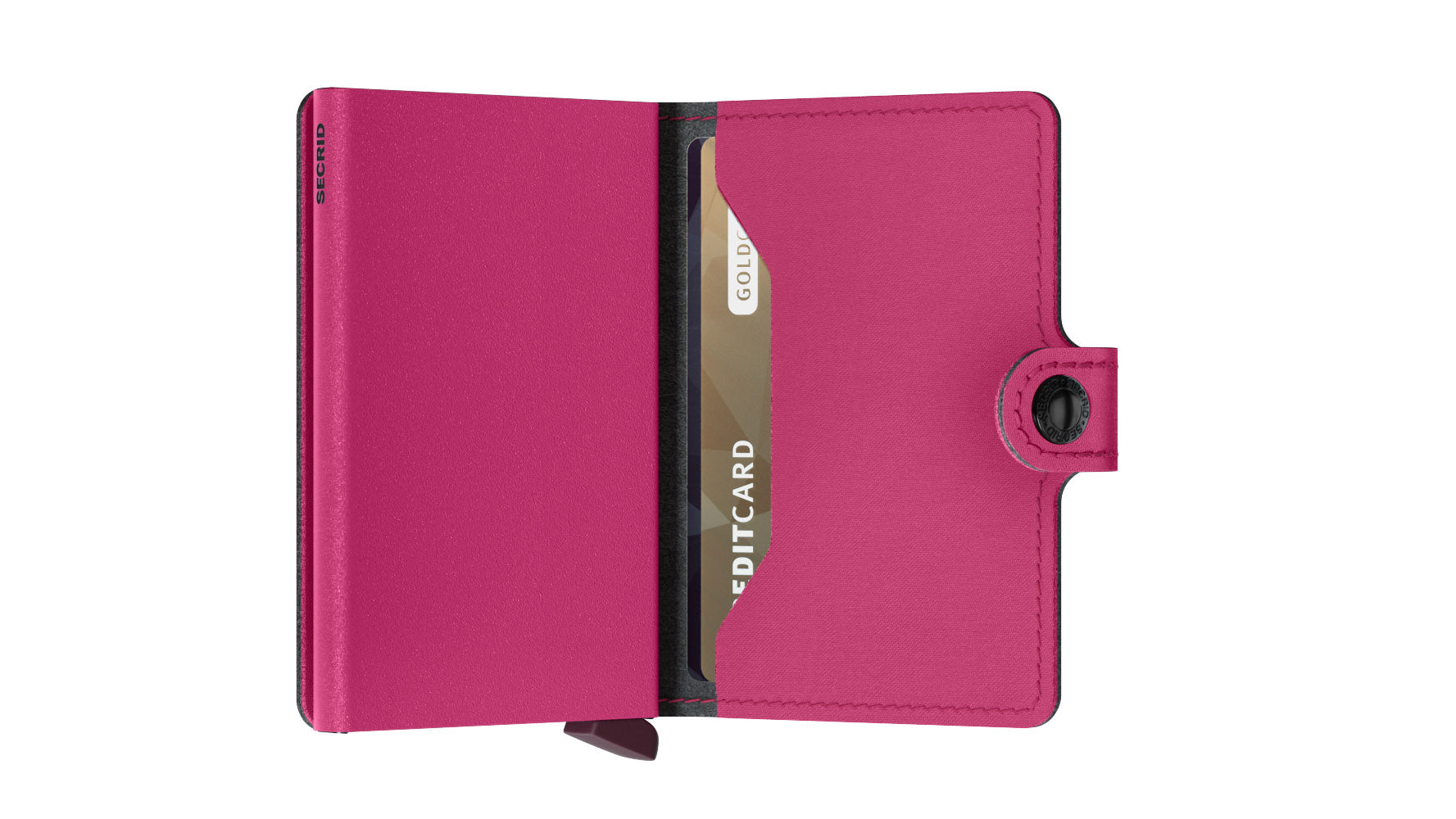 Miniwallet Vegan Yard Fuchsia/Fuchsia RFID Secure