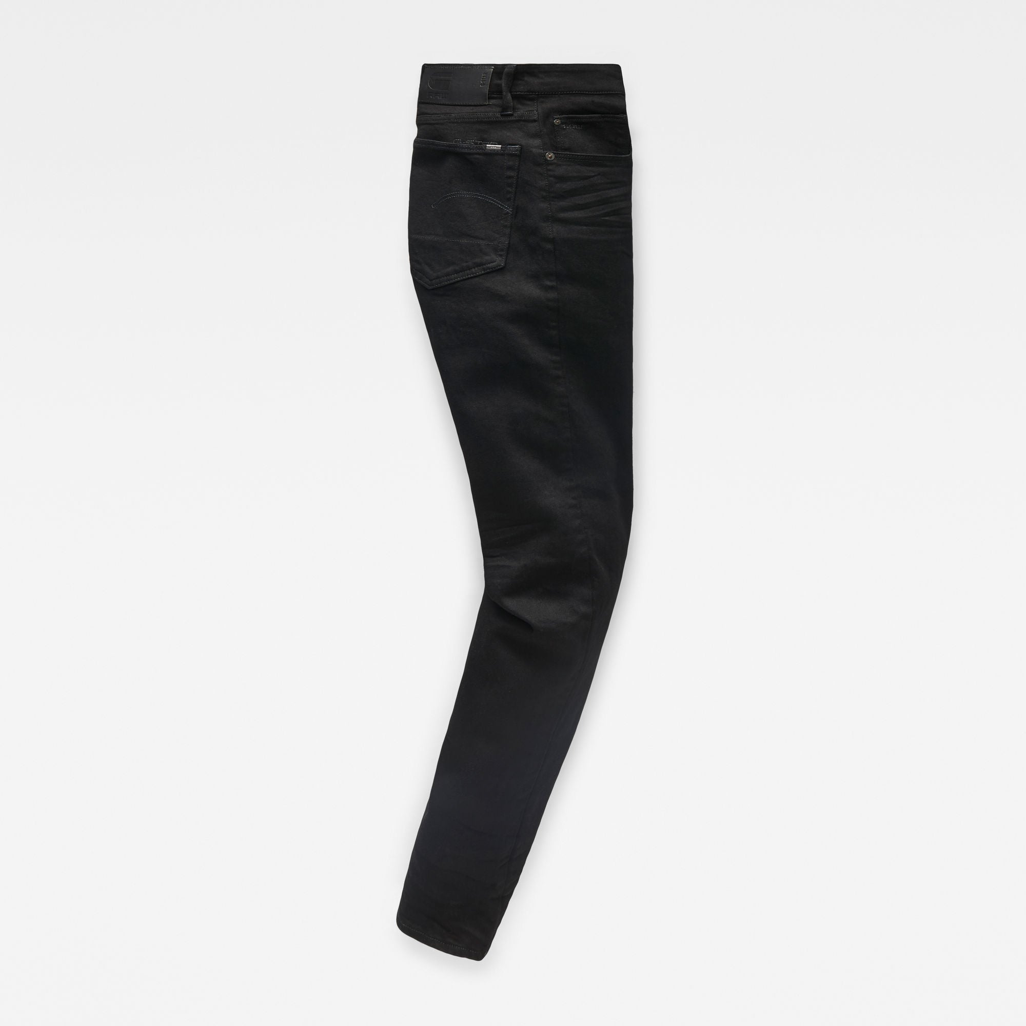 3301 Straight Denim Pitch Black