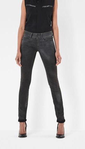 Jeans G-Star Femme Skinny Noir - Taille 34 (W25 L30) - Occasion Très Bon état